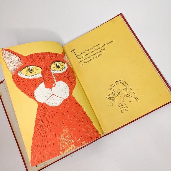 The Two Reds by William Lipkind Nicholas Mordvinoff Vintage Kids Rare 1950 - Picture 10 of 10